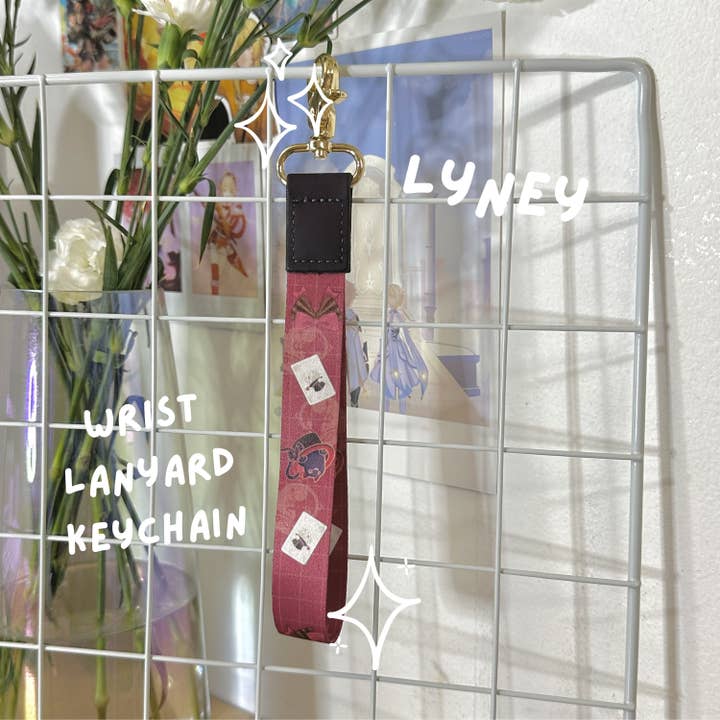 Lyney Handgelenk-Schlüsselband aus Leder - Genshin Impact Serie für den Großhandel von Studio Ayu