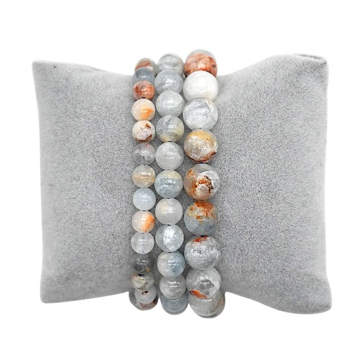 Blue Celestine Bracelet A+ for wholesale by Foliesbijoux