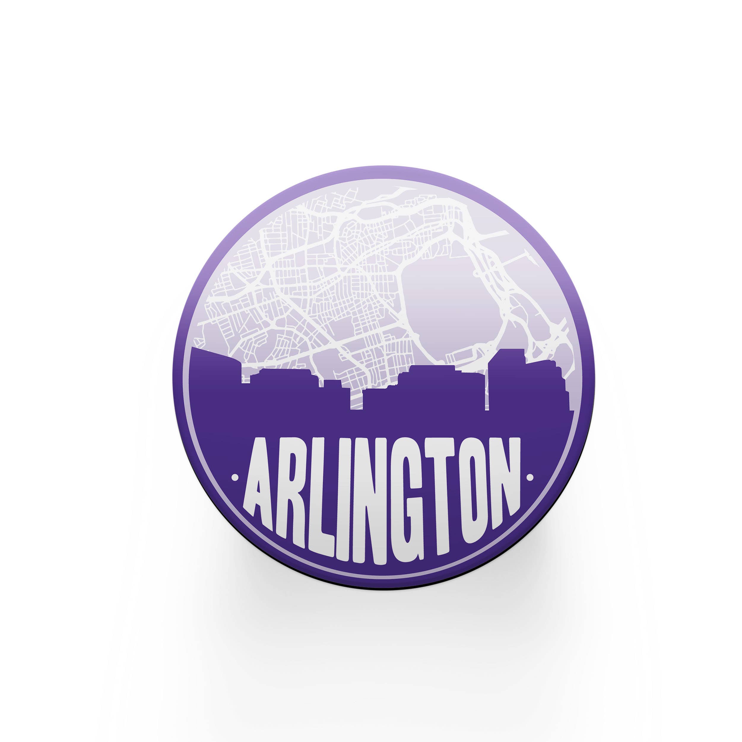 Paperfinch Design - Wholesale Coasters - Arlington Virginia set of 4 coasters  | Multiple colors2