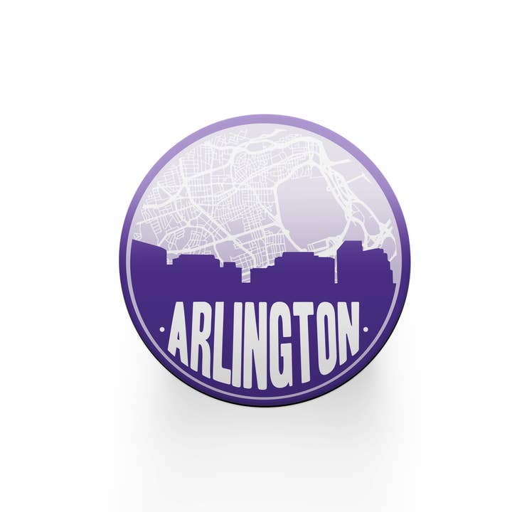 Paperfinch Design - Wholesale Coasters - Arlington Virginia set of 4 coasters | Multiple colors2