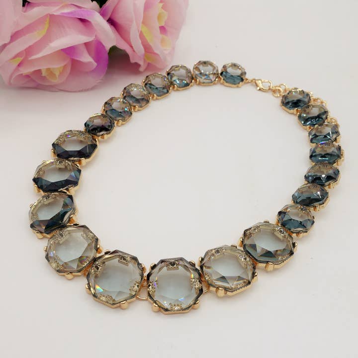 Perle Rotonde In Agata Dream Fire Marrone Giallo Grigio Da 15" 8 - Foto 3