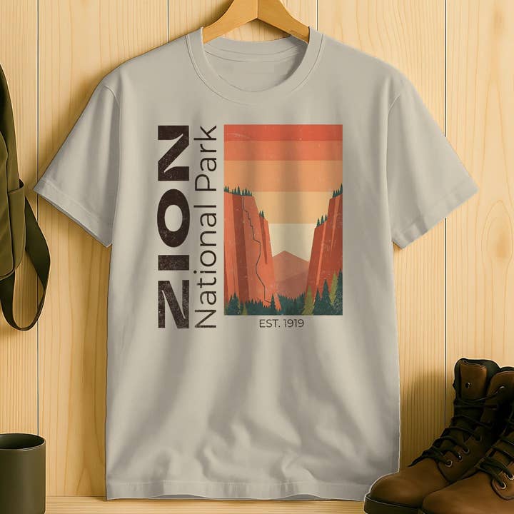 Zion National Park T-Shirts for wholesale by Zero Filter Club