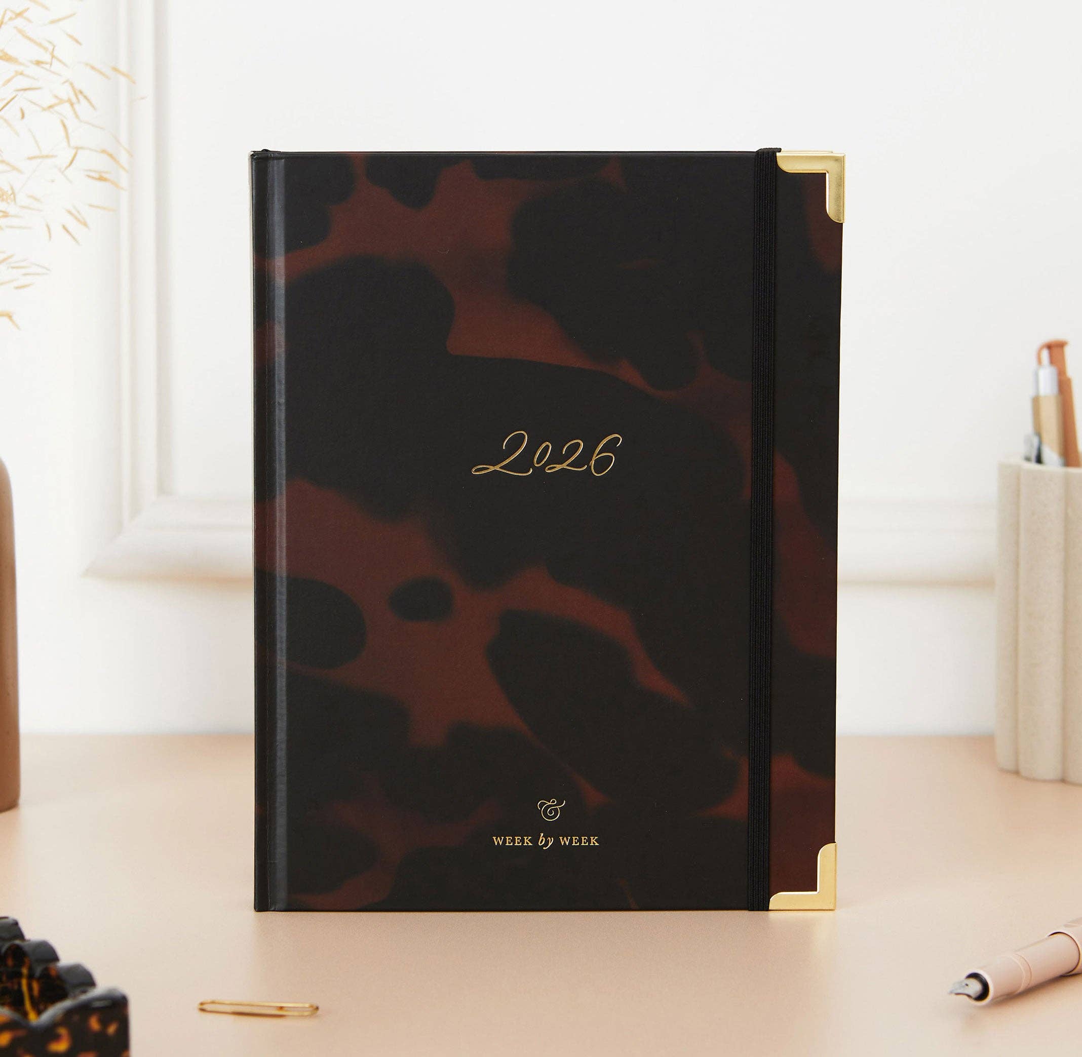 Blush And Gold - Wholesale Planner - 2026 Weekly Planner - Tortoise0
