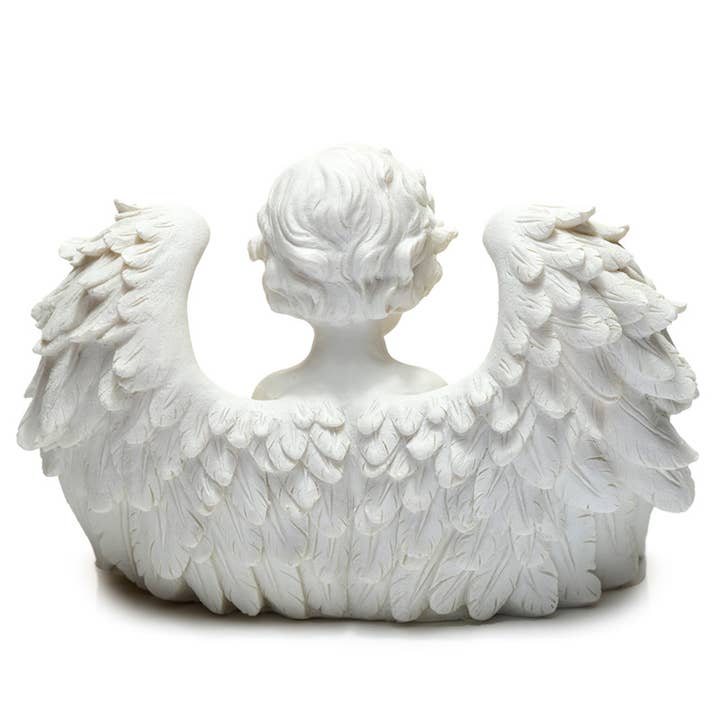 Puckator Ltd - Wholesale Candle Holder - White Cherub 3 Tea Light Candle Holder