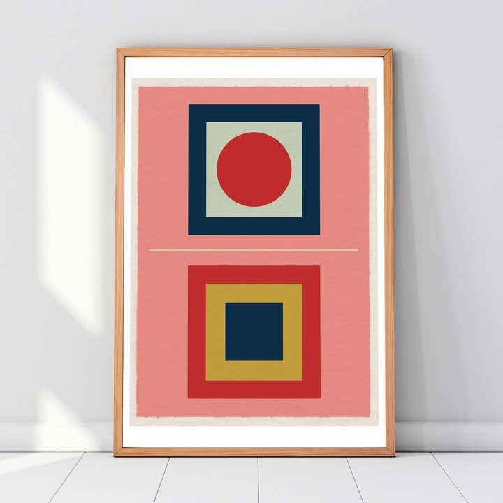 Mid Century Modern 18 Poster Art Print voor wholesale door Left Hand Prints