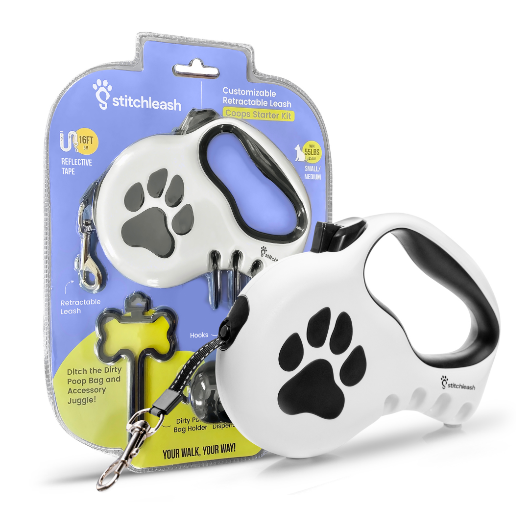 StitchLeash - Wholesale Pet Leash - Dog - Coops Retractable StitchLeash® – Tester Unit (1 per store) 4