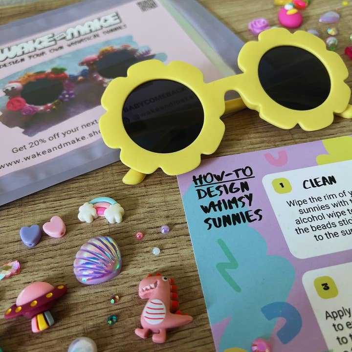 Wake and Make - Wholesale DIY craft kit - DIY Whimsy Sunnies Kit9