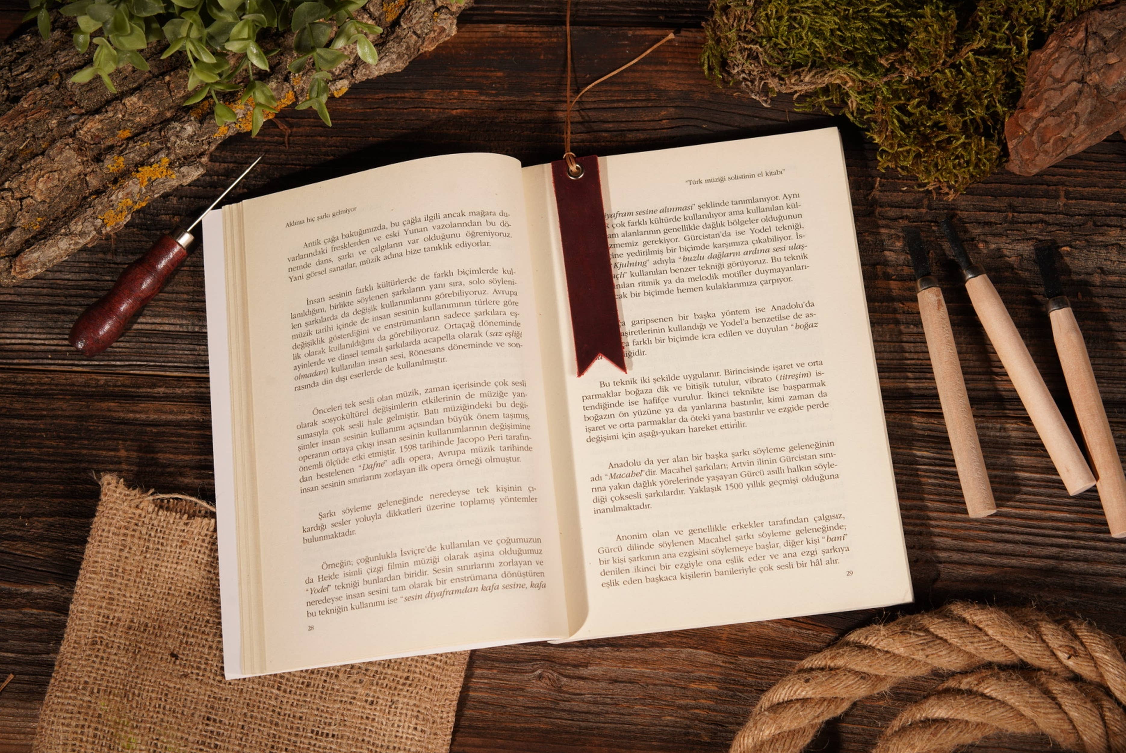 American Leather Goods - Wholesale Bookmark - Leather Heart Bookmark, Reader Gift, Book accessories13