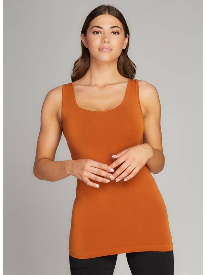 C'est Moi Clothing Co - Wholesale Tank Top - Women's - Bamboo Double Scoop Tank- CEBT111037