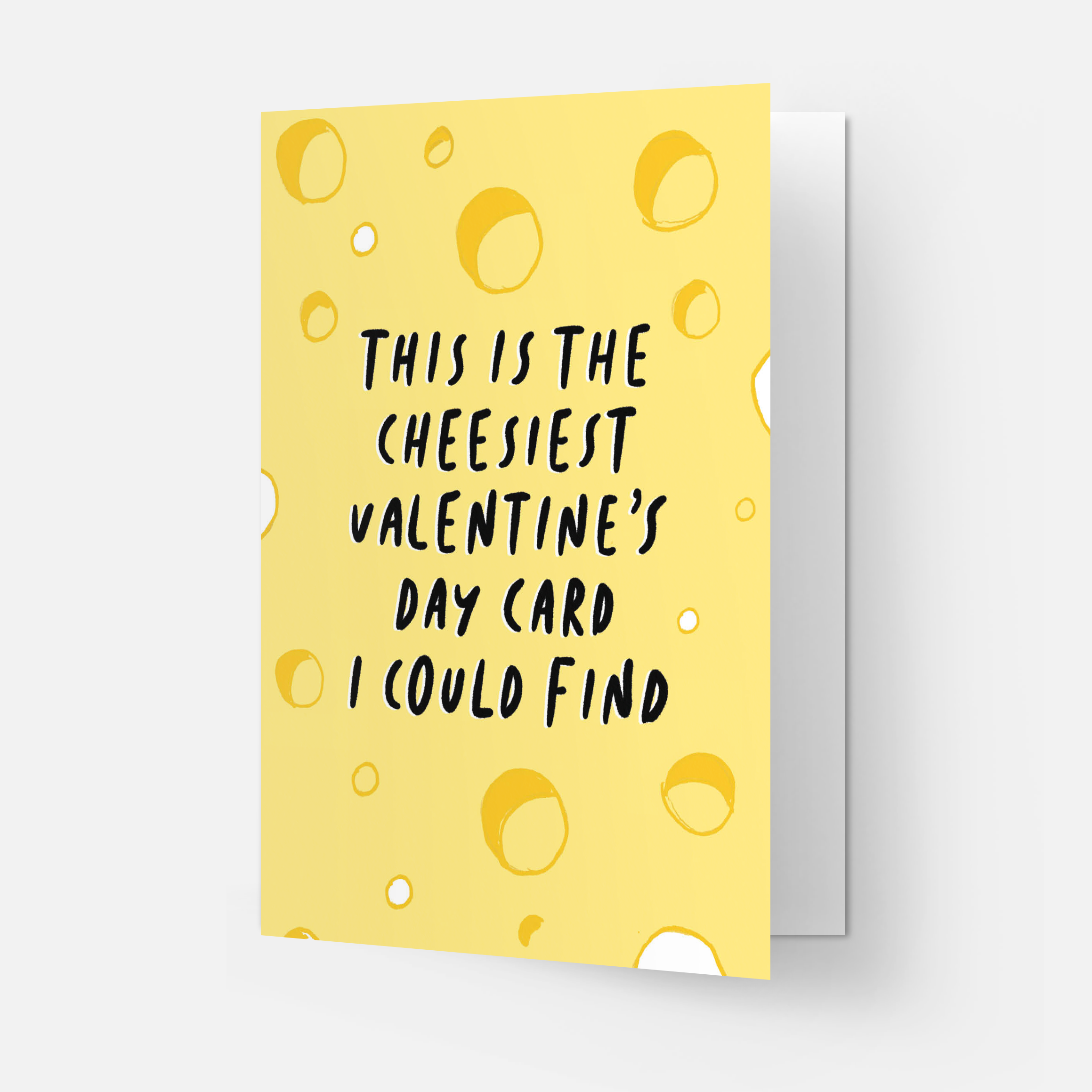 Kaart Blanche – wholesale Valentine's Day card – Cheesiest Valentine greeting card1