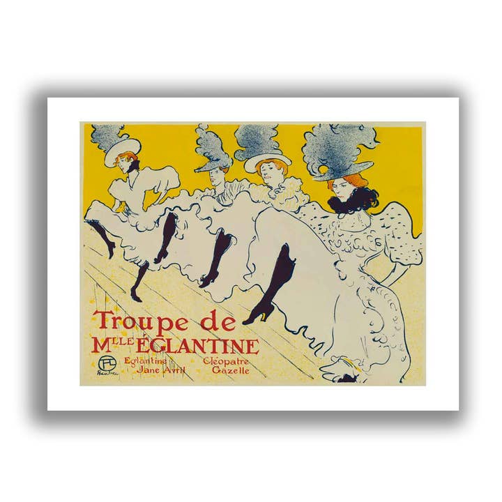 Impression d'art Troupe Eglantine art mural non encadré pour la vente par Go To Design