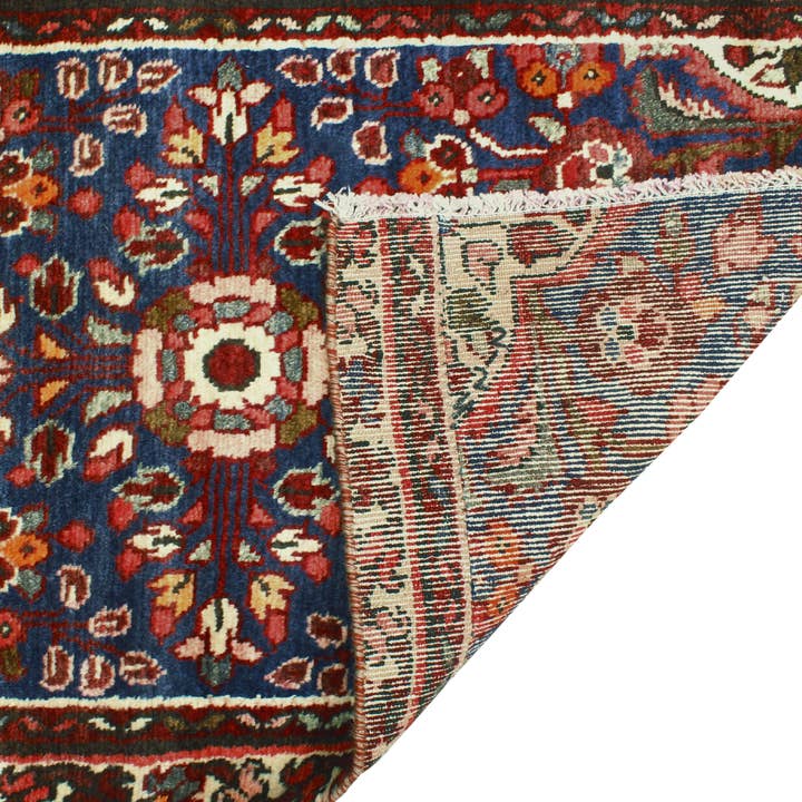 Noori Rug - Wholesale Area Rug - Fine VTG Caleb Navy/Ivory Runner, 2'0" x 9'4"3