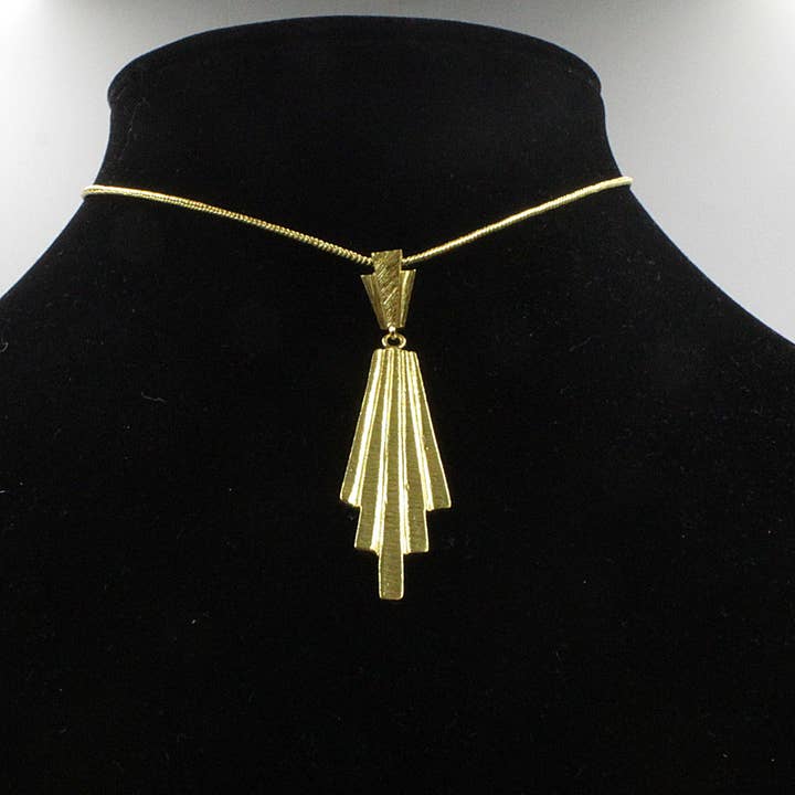 CINEMA Nº2 choker with gold-plated pendant for wholesale by LA MAR