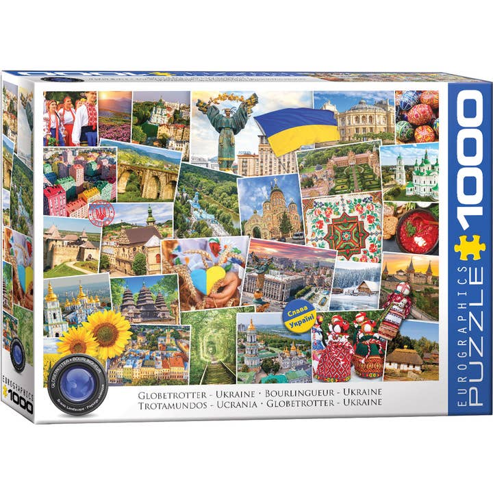Eurographics Puzzles USA - Wholesale Puzzle - Adult - Ukraine - Globetrotter