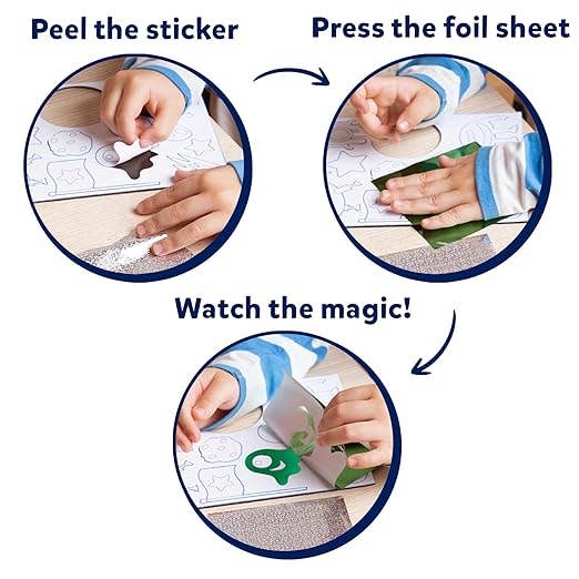 Skillmatics - Wholesale Art Set - Kids & Baby - Skillmatics - Foil Fun - Up in Space No Mess Art for Kids6