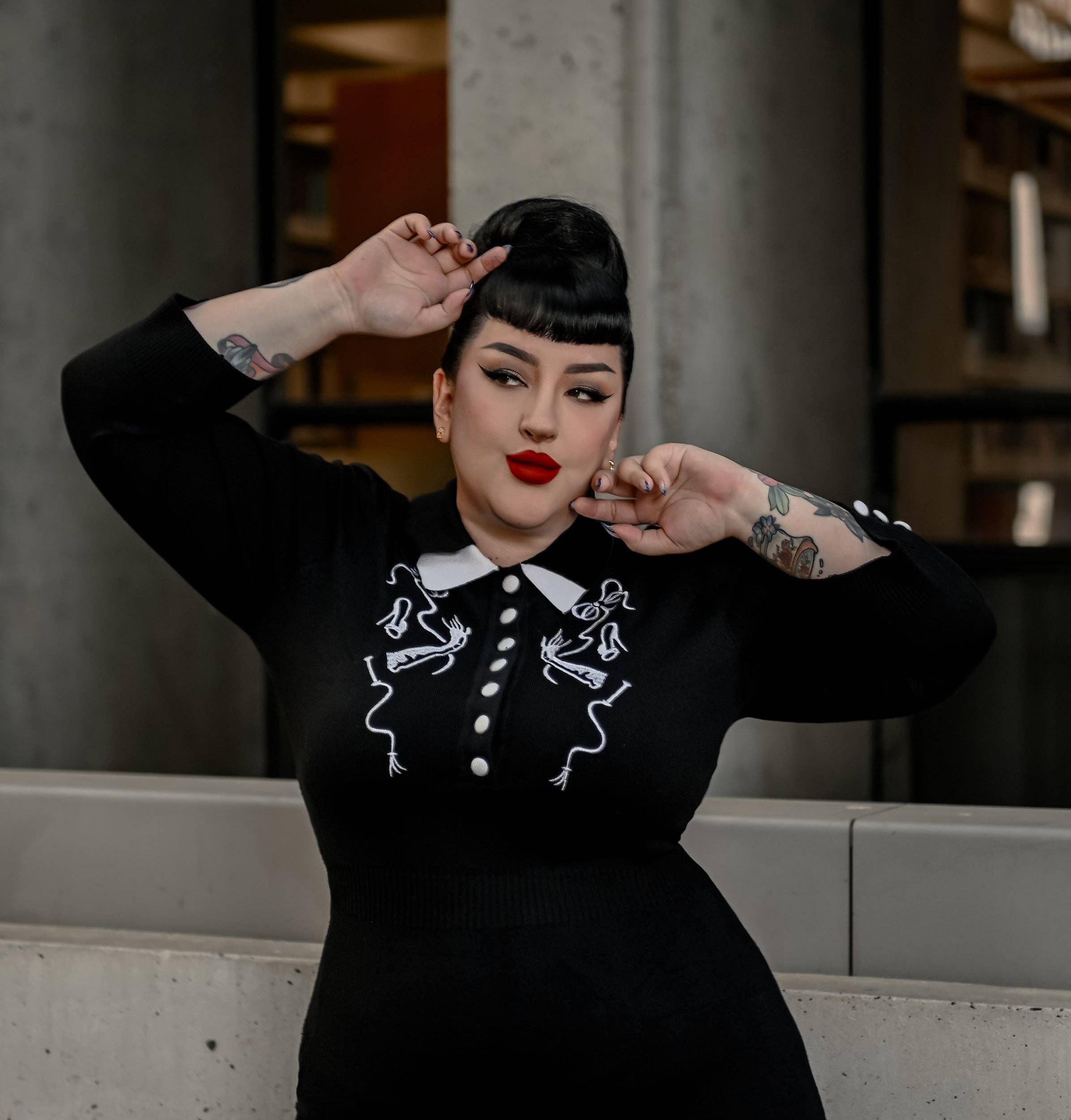 Elle Rebel - Wholesale Dress - Women's - Art of Temptation Knitted Dress8