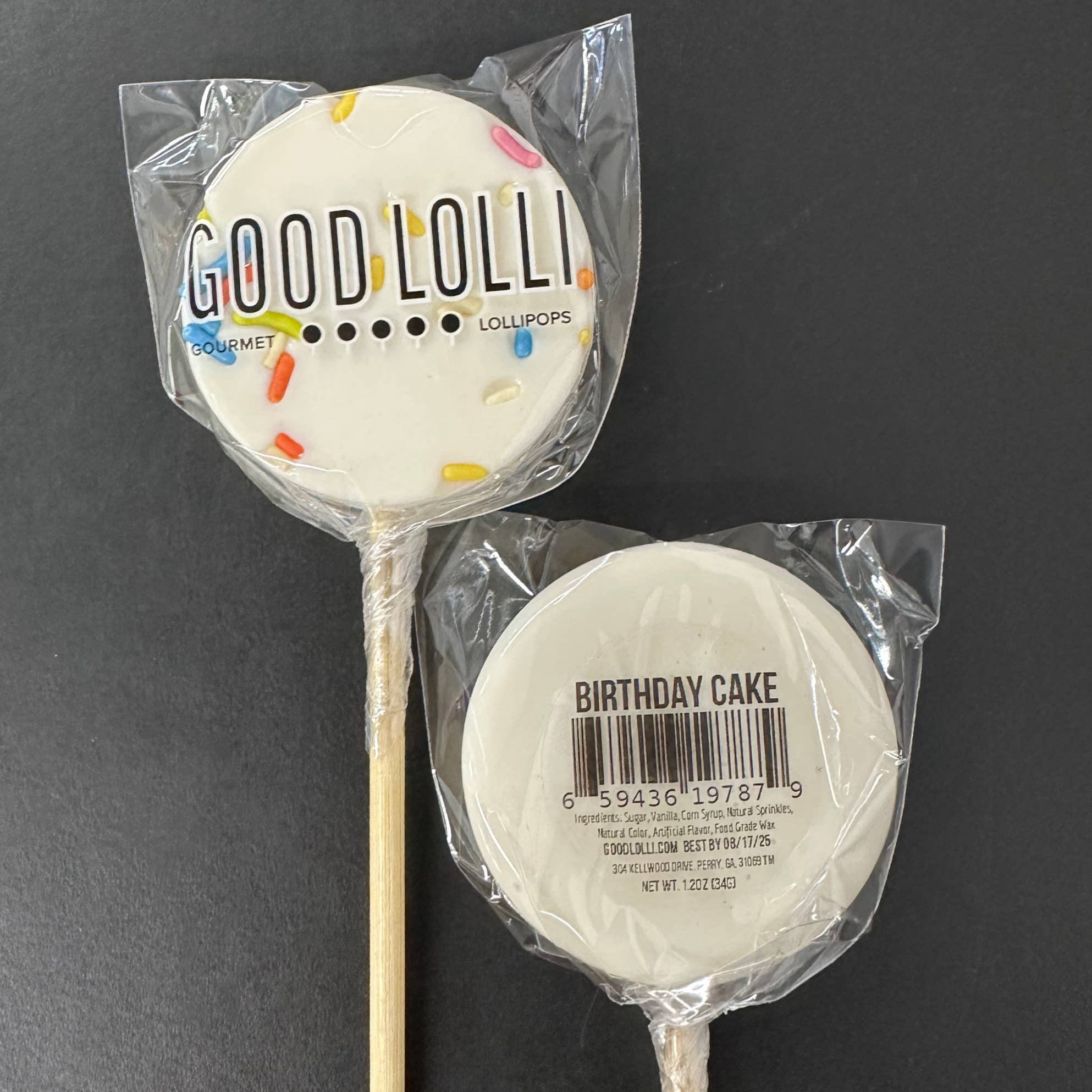 Good Lolli - Wholesale Lollipop - BIRTHDAY CAKE LOLLIPOP1