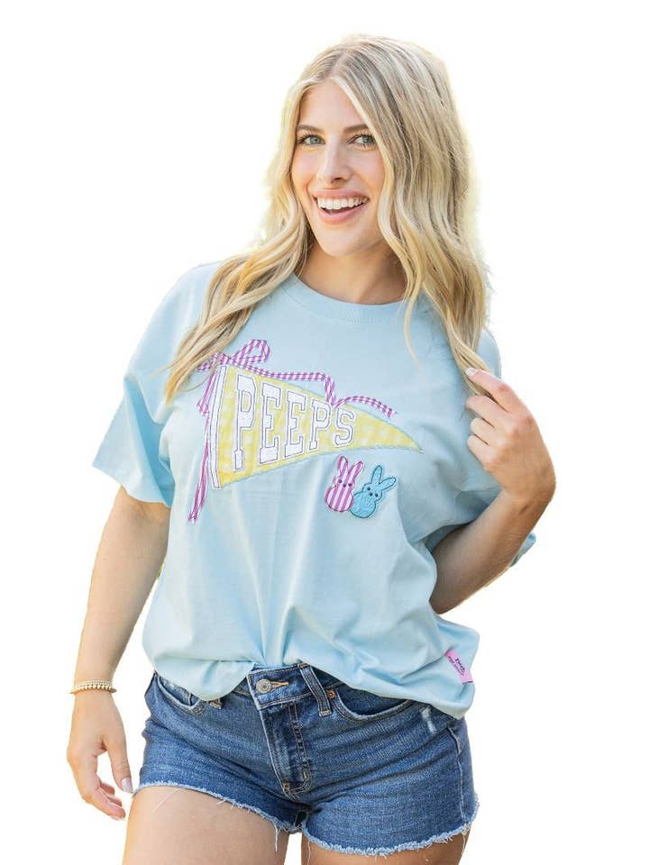 PP-0126-PEEPS-TEE for wholesale by simply southern
