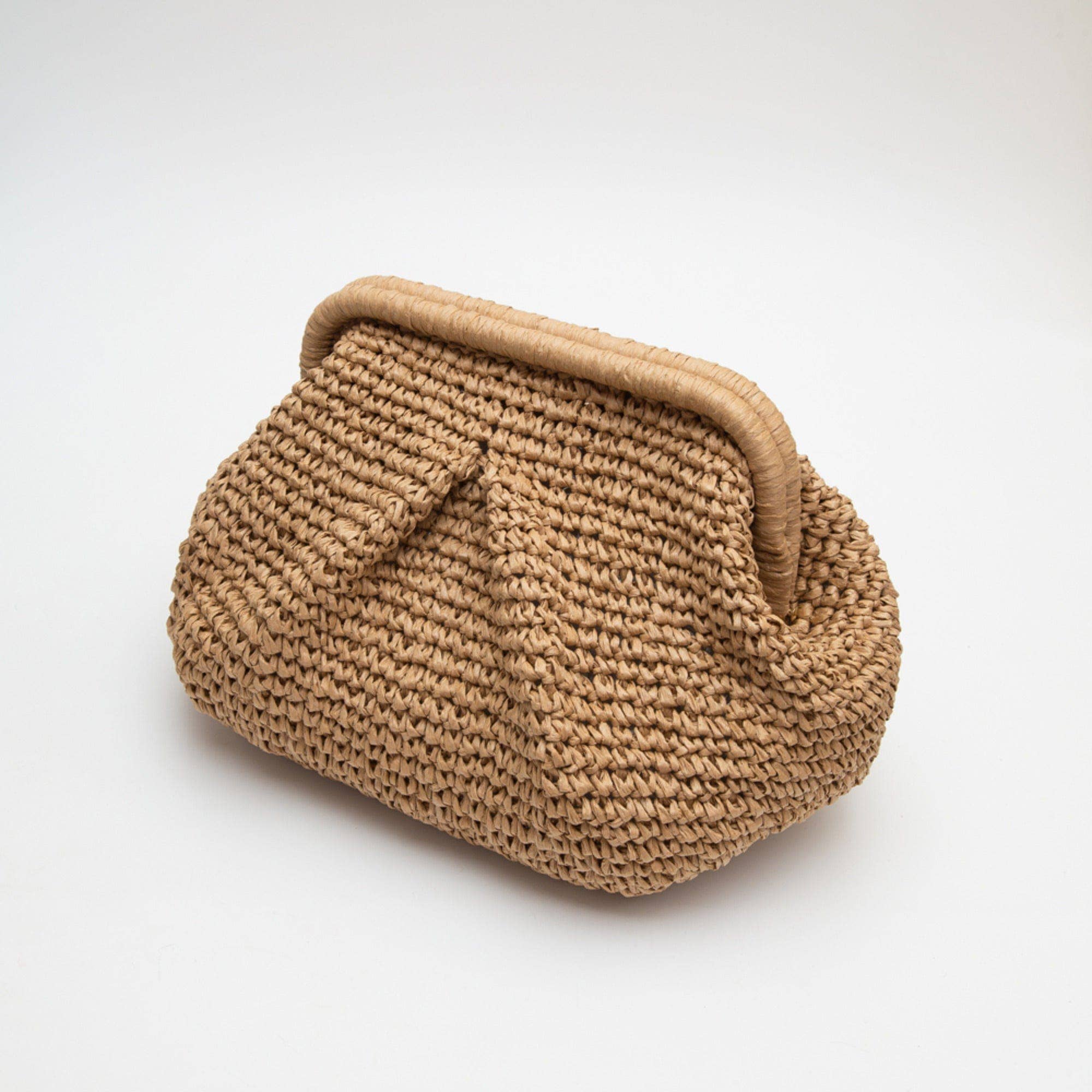 MiMi Wholesale - Vente Pochette – femme - Pochette en paille Bila Hinge TG10636