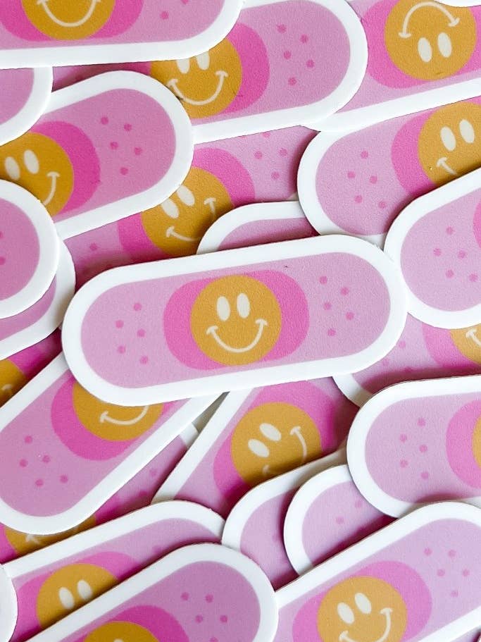 Bandaid Sticker for wholesale by Girl Tribe Co
