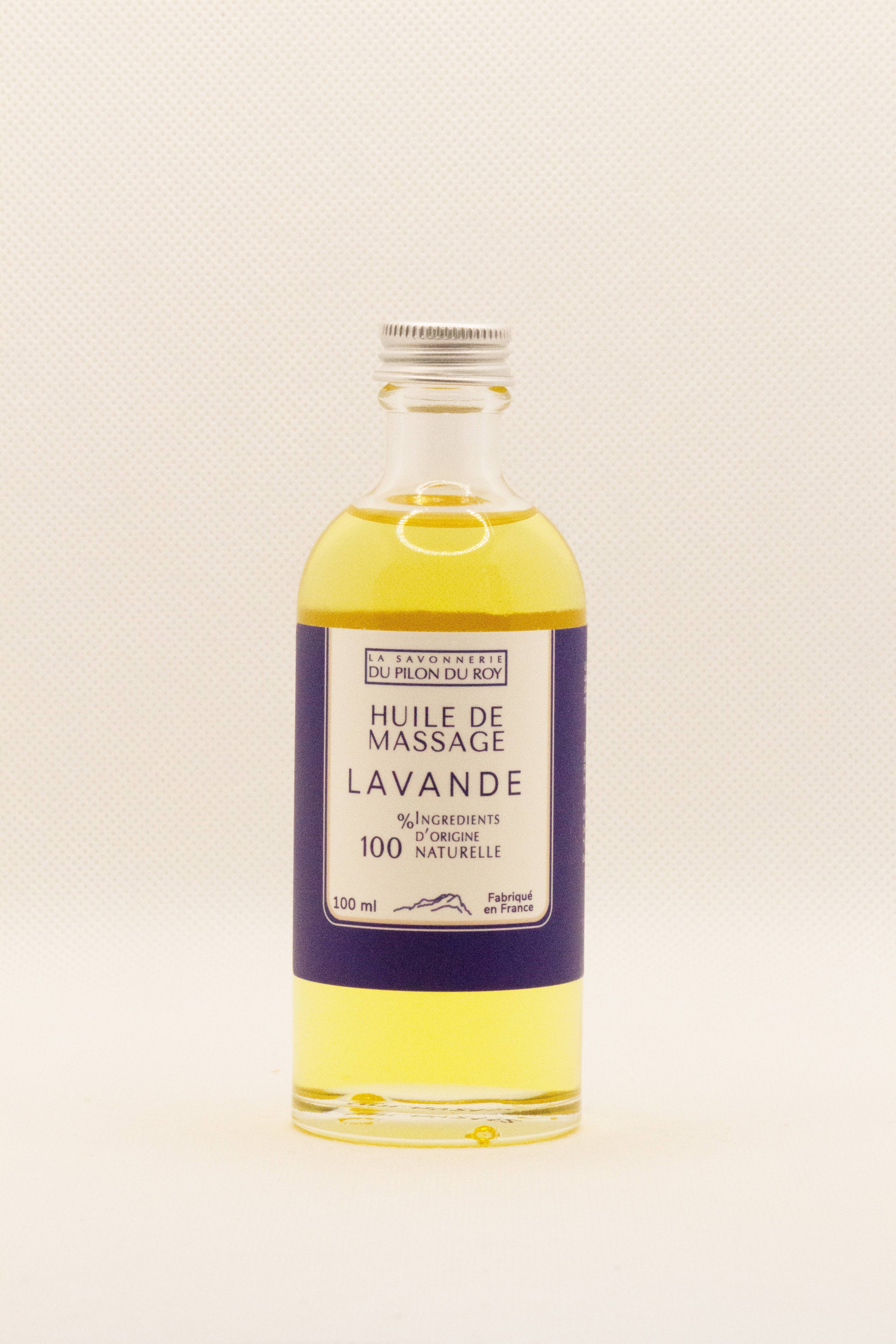 La Savonnerie du Pilon du Roy - Wholesale Massage Oil/Gel - Relaxing Lavender Massage Oil 100ml1