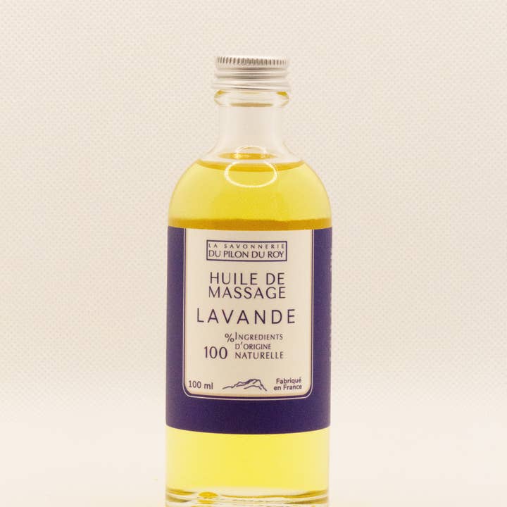 La Savonnerie du Pilon du Roy - Wholesale Massage Oil/Gel - Relaxing Lavender Massage Oil 100ml1