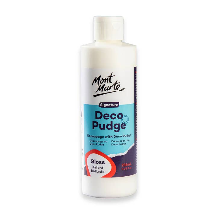 MM Deco Pudge Gloss 236ml for wholesale by Mont Marte Usa, Inc.