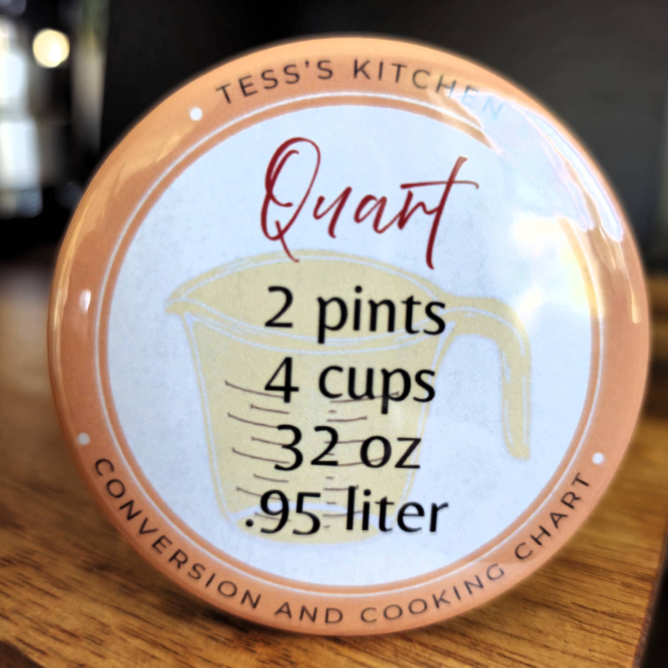 All Things Cherrie - Wholesale Magnet - Personalized Kitchen Conversion Chart Magnets8