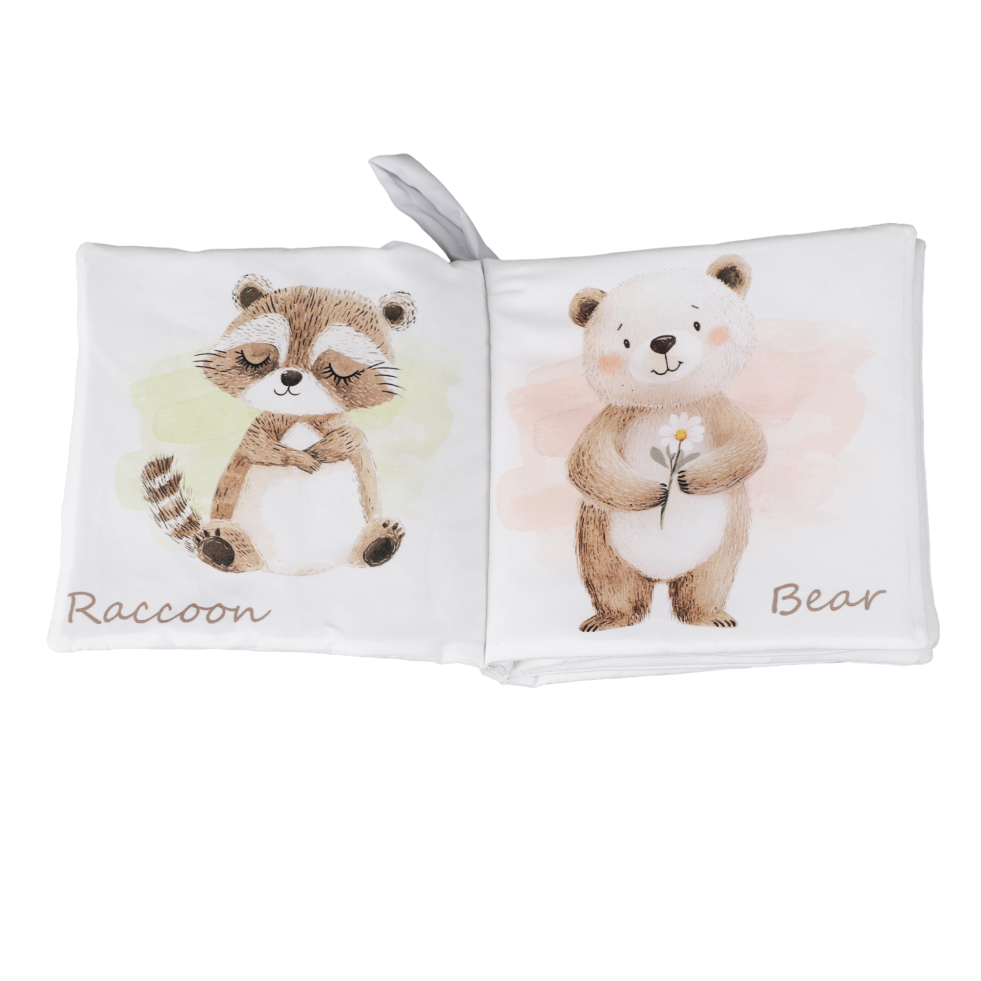 Ali+Oli - Wholesale Baby & Toddler Book (0-2) - Baby Bear and Friends – Crinkle Cloth Soft Baby Book Gift1