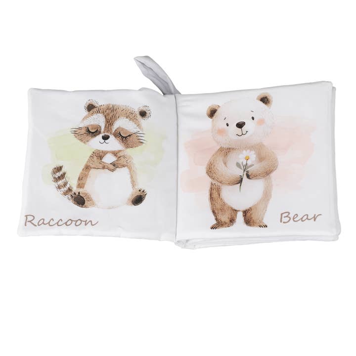 Ali+Oli - Wholesale Baby & Toddler Book (0-2) - Baby Bear and Friends – Crinkle Cloth Soft Baby Book Gift1