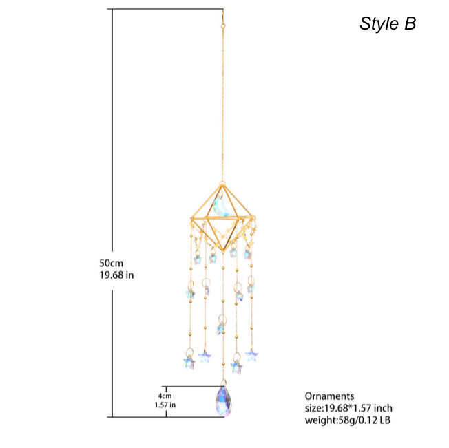 Crystolver (We Cover All Import Fees) - Wholesale Suncatcher - Chandelier Crystal Prism Suncatcher Decor5
