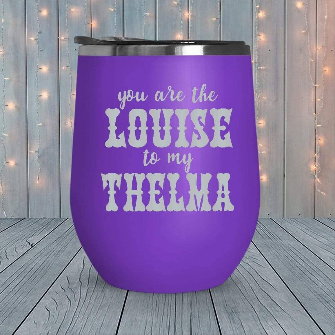 21 Threads - Venta al por mayor Vaso termo - Vasos grabados con láser Louise To My Thelma11