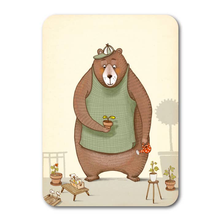 Natural paper postcard 7259 for wholesale by Gutrath Verlag