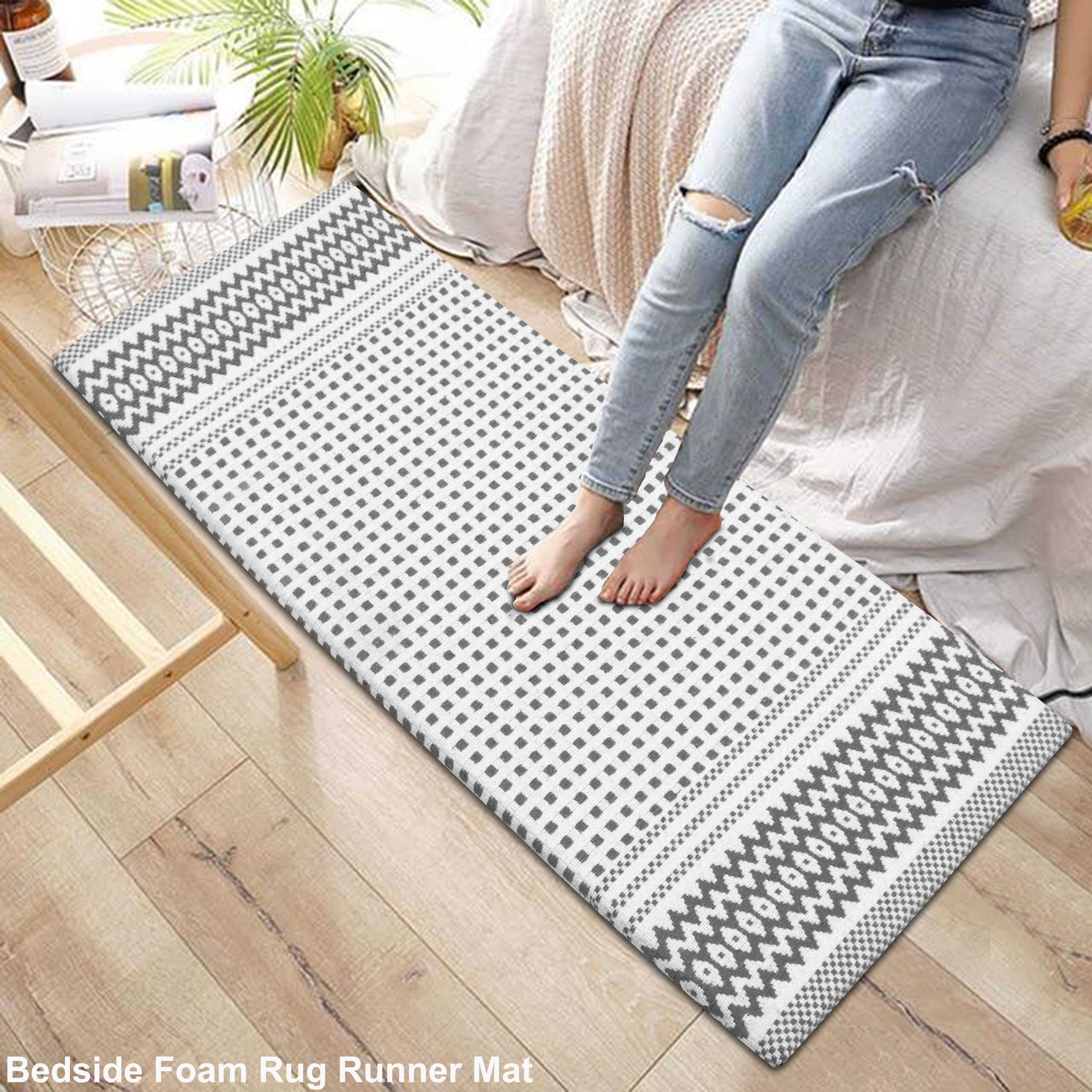 COZY HOMES COLLECTION - Wholesale Floor Mat - Cotton Woven Anti Fatigue Cushioned Kitchen Mat 18X30''5