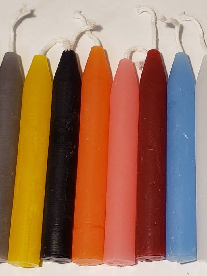 3.5" Chime Candles for wholesale by Mystic Moons Candle Co.