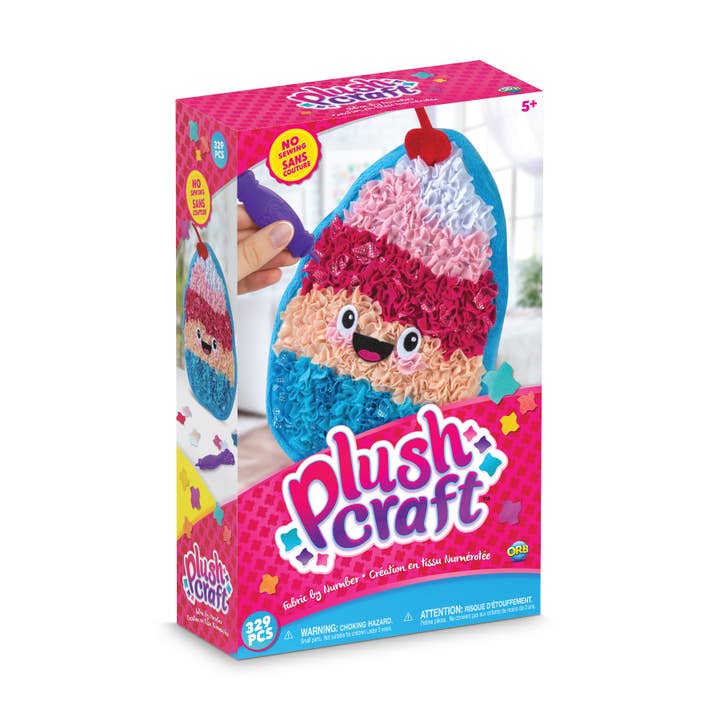 Orb Toys - Wholesale DIY Craft Kit - Kids - PlushCraftâ„¢ Cupcake Pillow