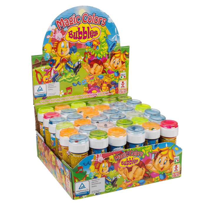 Out of the blue KG - Wholesale Bubble Wand - Kids - Soap bubbles with puzzle, Magic Colours,3