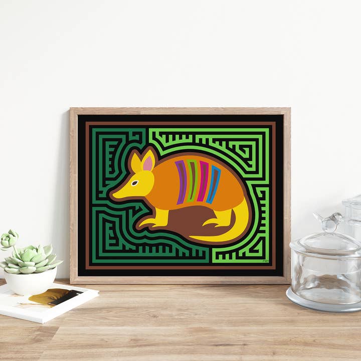 Papermolas - Wholesale Art Print - Print - Armadillo2