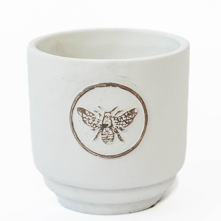 Forpost Trade Inc - Wholesale Plant Pot - Bee Flower Pot