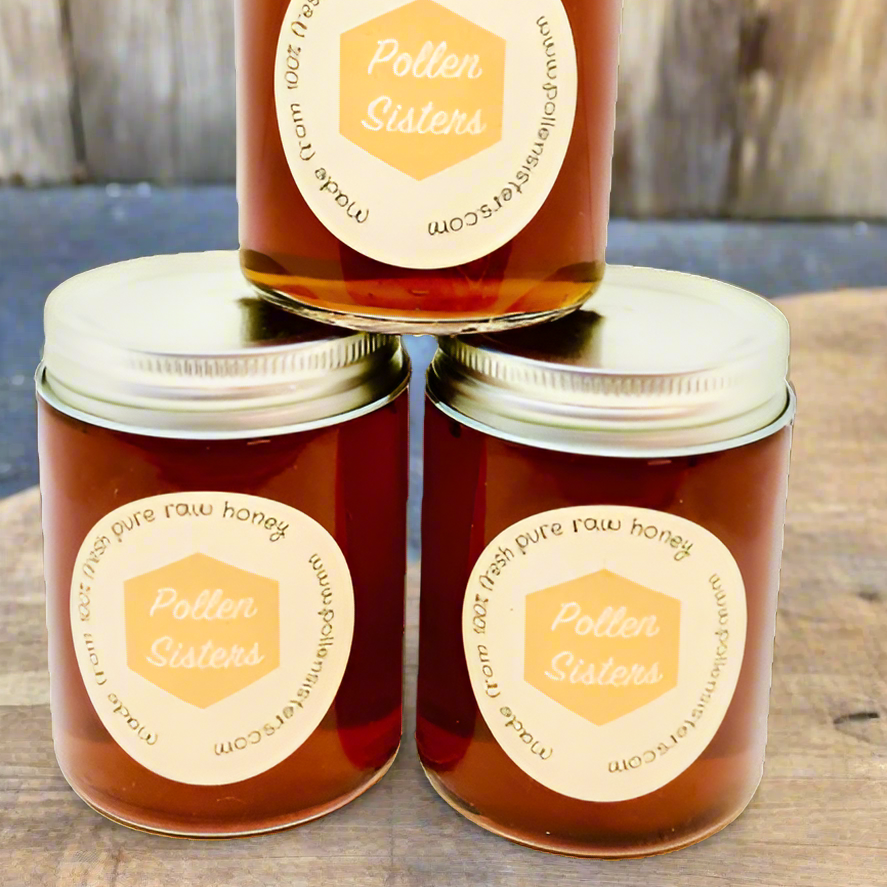 Pollen Sisters - Vente Miel - Miel brut 300g3