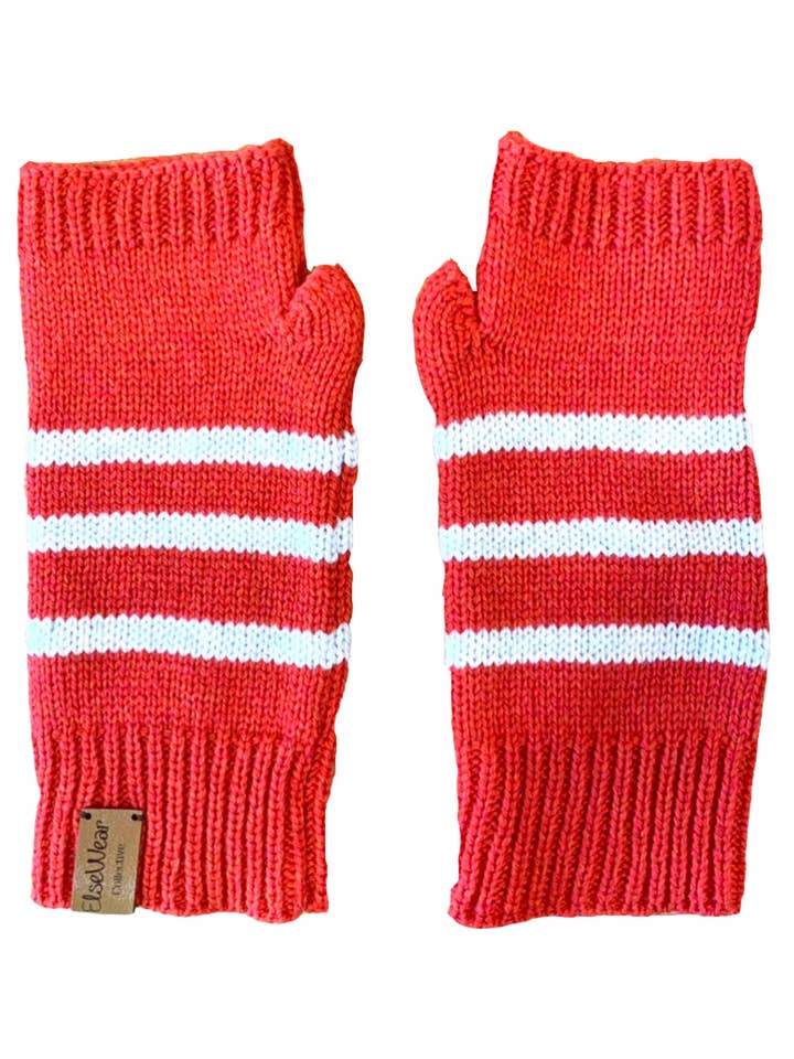 Mitaines Moffat en coquelicot pour la vente par ElseWear Collective