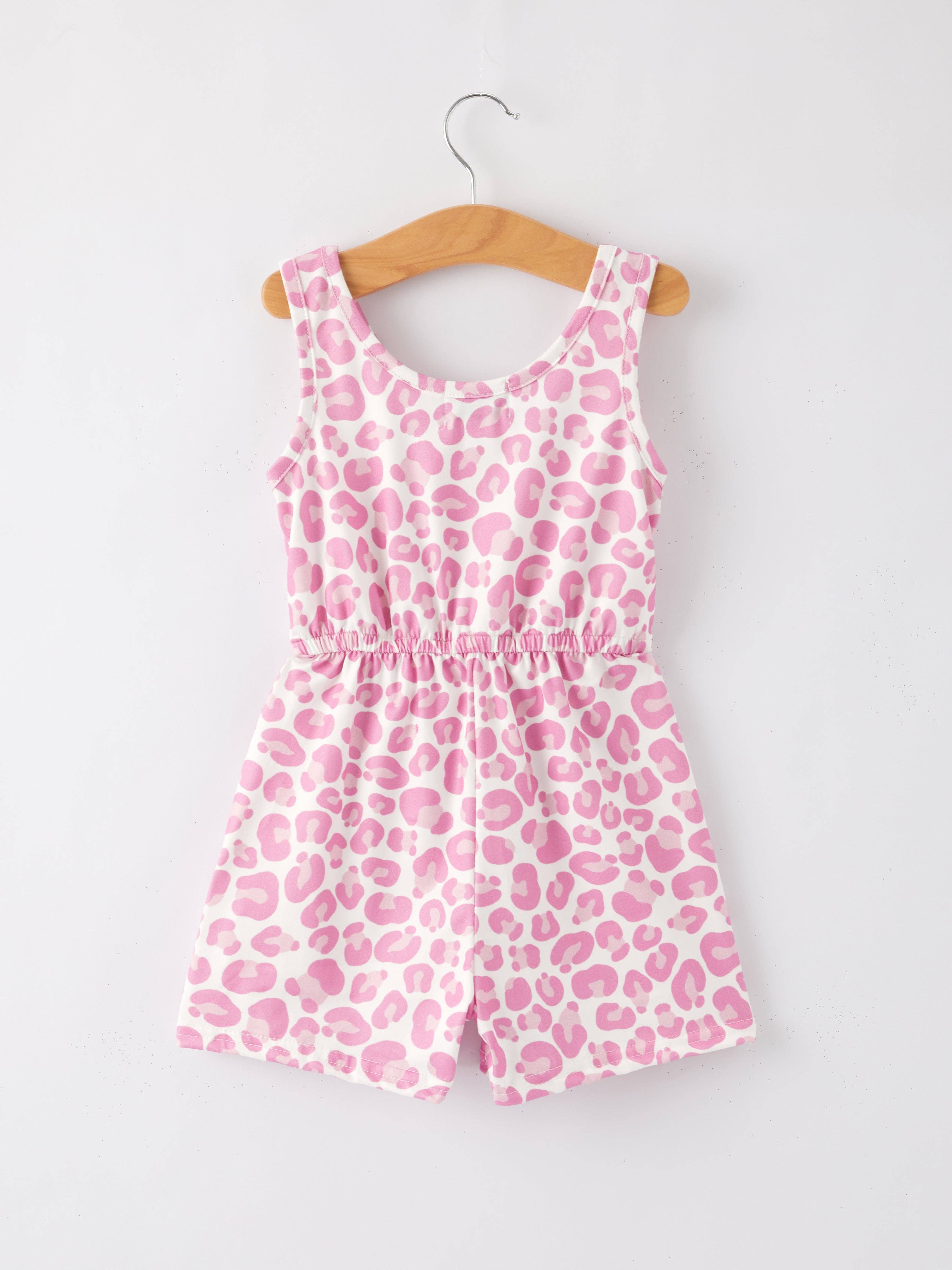 Rylee Faith Designs - Wholesale Dress Set - Baby - Leopard Striped Milk Silk 3-piece Jumpsuit Set20