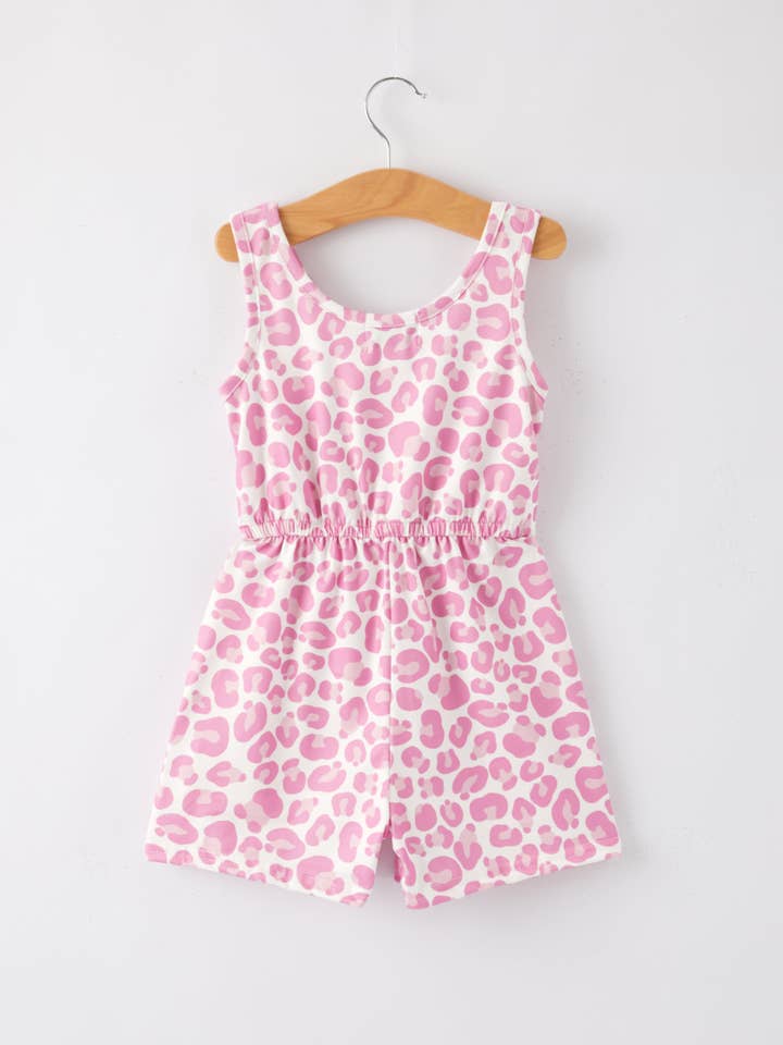 Rylee Faith Designs - Wholesale Dress Set - Baby - Leopard Striped Milk Silk 3-piece Jumpsuit Set20