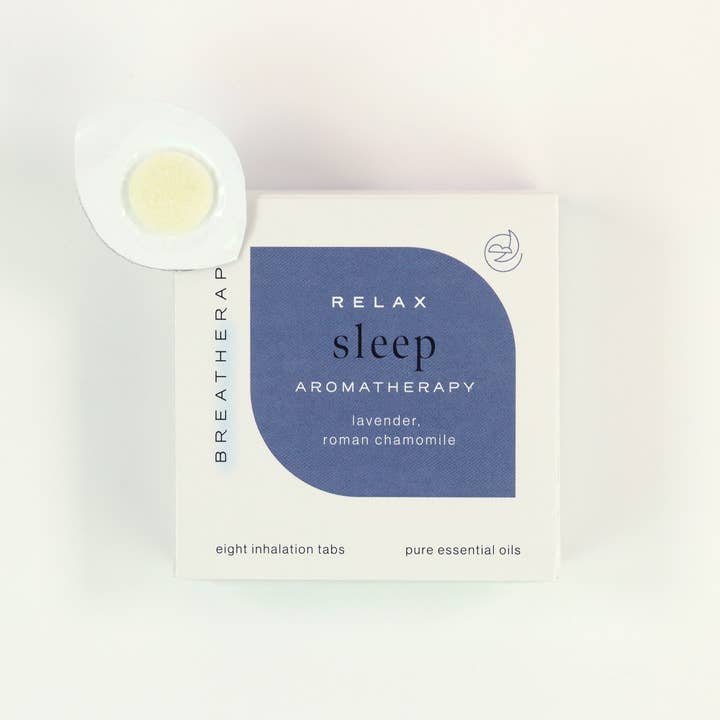 Breatherapy - Wholesale Aromatherapy Inhaler - SLEEP Slumber Aromatherapy Inhalation Patches POS box
