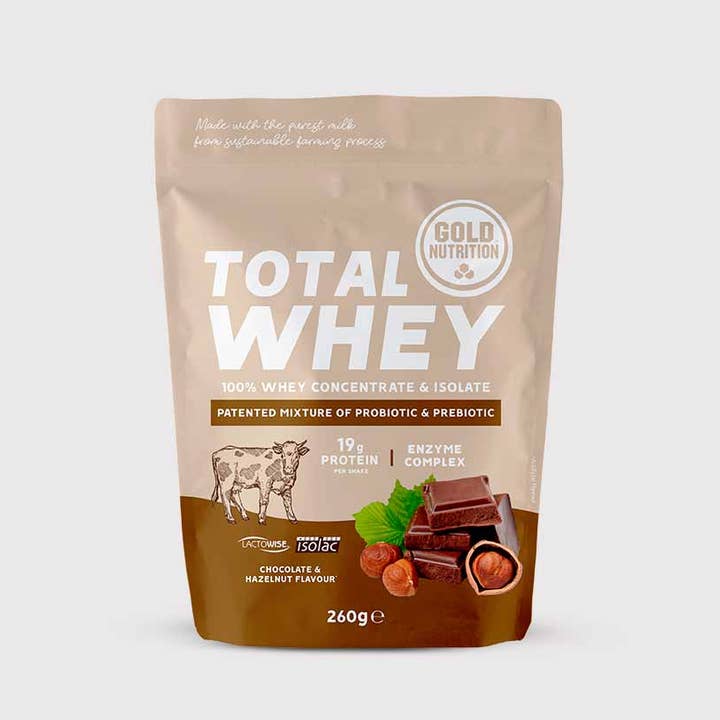 GoldNutriton - Wholesale Protein/Superfood Powder - TOTAL WHEY 260 G