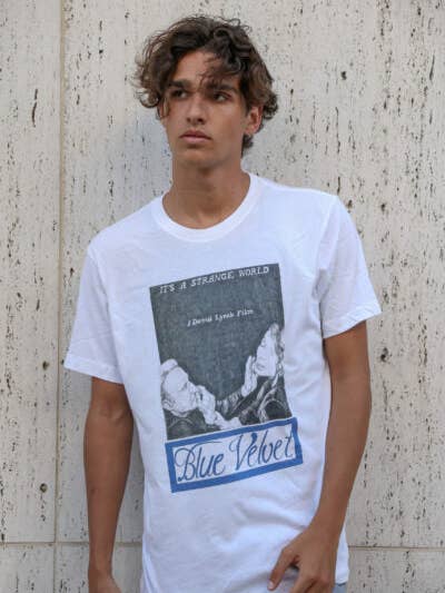Paper 8 - Wholesale T-shirt (graphic) – unisex - BLUE VELVET1