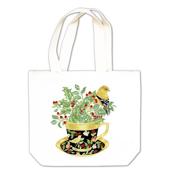 Taza de té dorada 18-355, bolsa de regalo para venta al por mayor de Alice's Cottage