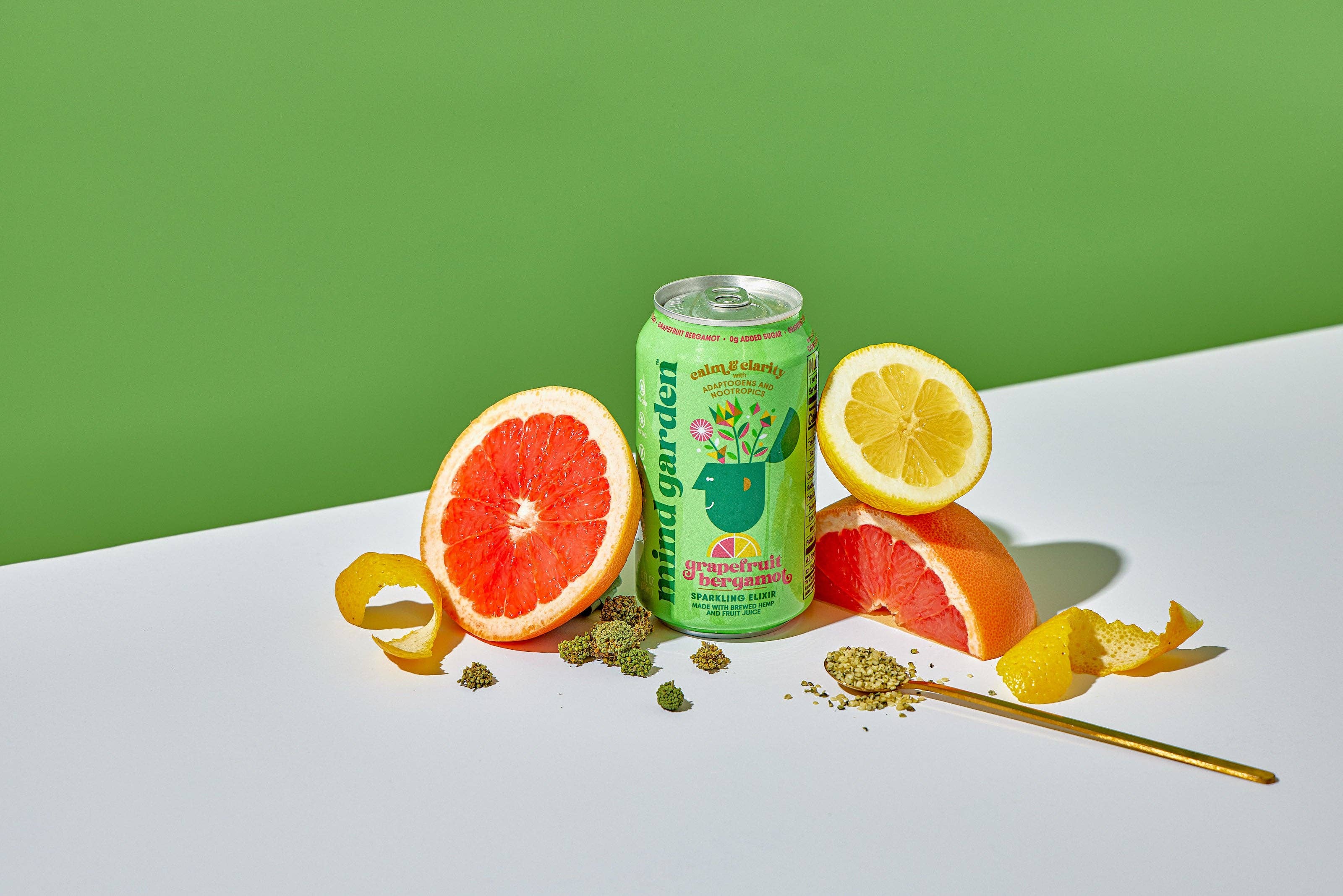 Mind Garden - Wholesale Wellness Juice/Tonic - Mind Garden Adaptogen Grapefruit Bergamot Drink (12-Pack)4