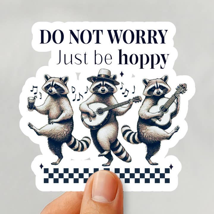 Pegatina Divertida No Te Preocupes para venta al por mayor de Happy Mail Wholesale