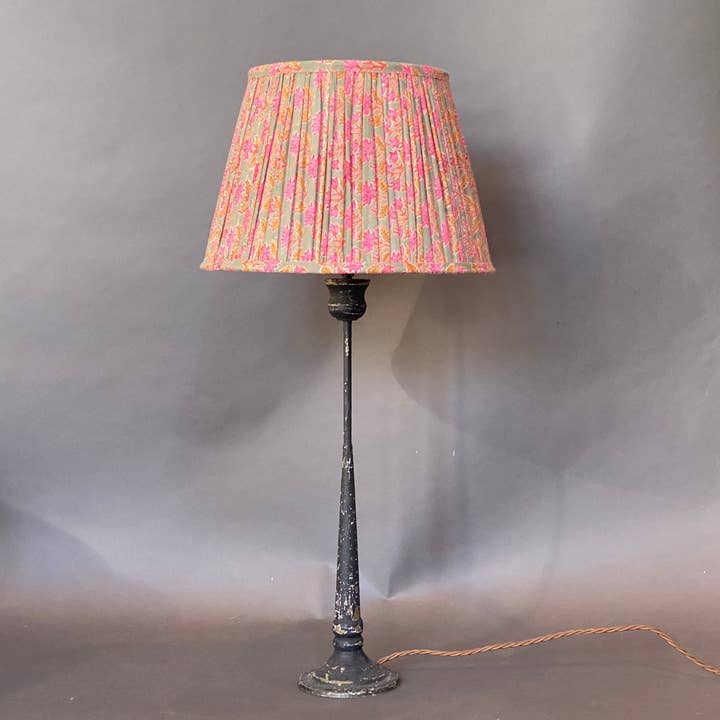 Samarkand Design - Wholesale Lamp Shade - Pink & Ochre Cotton Lampshade6
